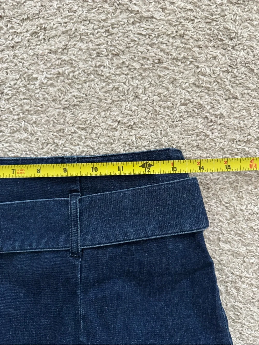 Sezane denim skirt